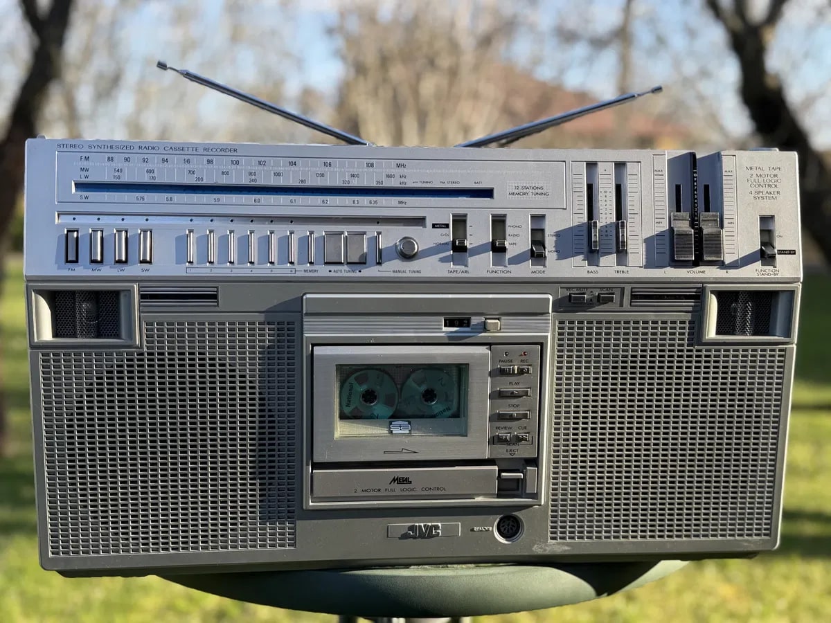 JVC M-80L Rare Vintage Boombox Getto blaster Tested