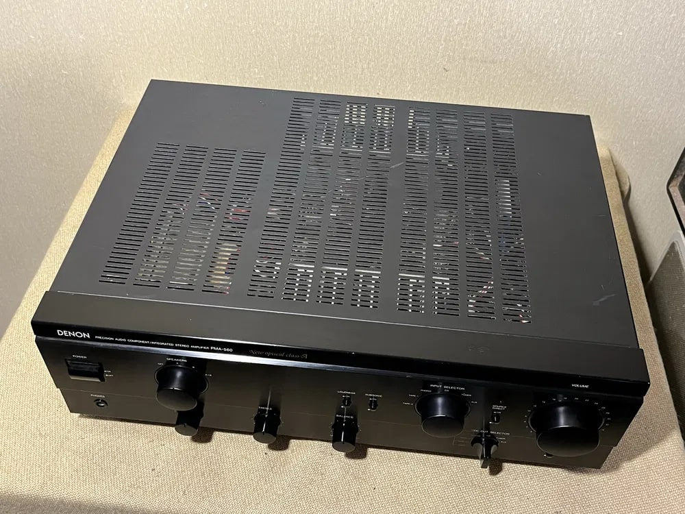 Denon PMA-560 Rare Vintage MINT Amplifier Warranty Working Hi-Fi MM/MC Direct