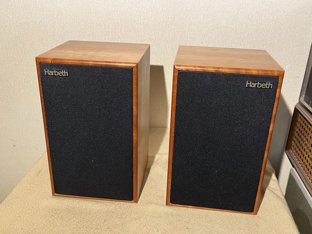 Harbeth P3ESR Collectible Vintage Bookshelf Speakers Boxed +100 Days Warranty