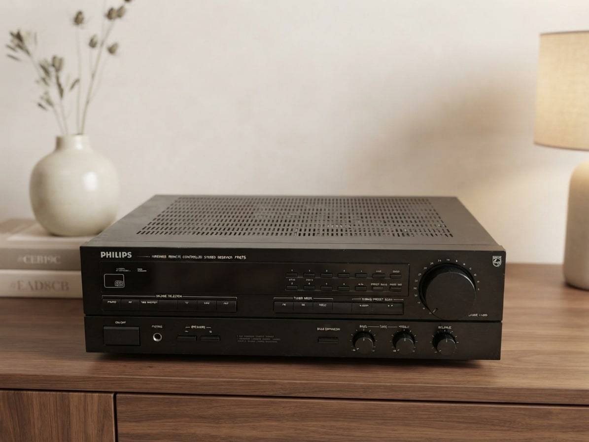 Philips FR-675 Rare Vintage Stereo Receiver Warranty Tested Hi-Fi 2x65W