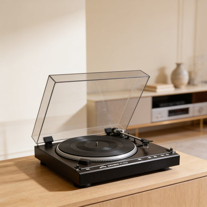 DUAL / GRUNDIG PS-5600 Rare Vintage Turntable Working Front Loading