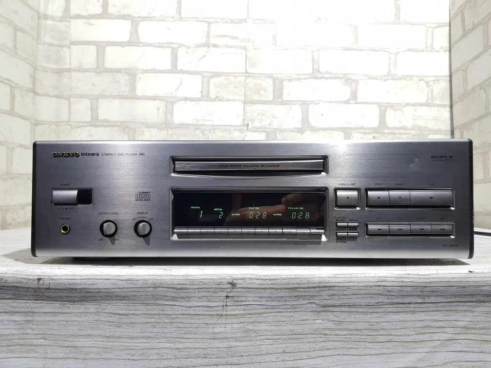 Onkyo DX-6870 Rare Vintage CD Player Tested Working Integra Stereo
