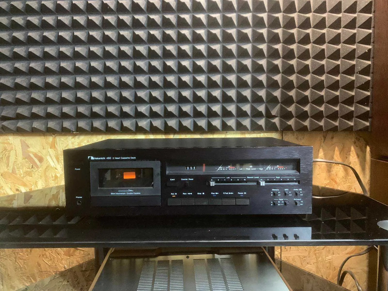 Nakamichi 480 Rare Vintage Cassette Deck Serviced Dual Capstan Warranty
