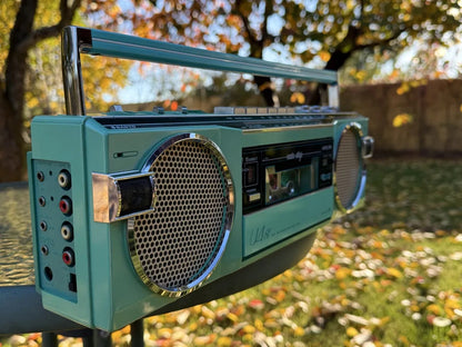 Sanyo U4 SF Rare Vintage Boombox Cassette Radio Working Stereo Analog