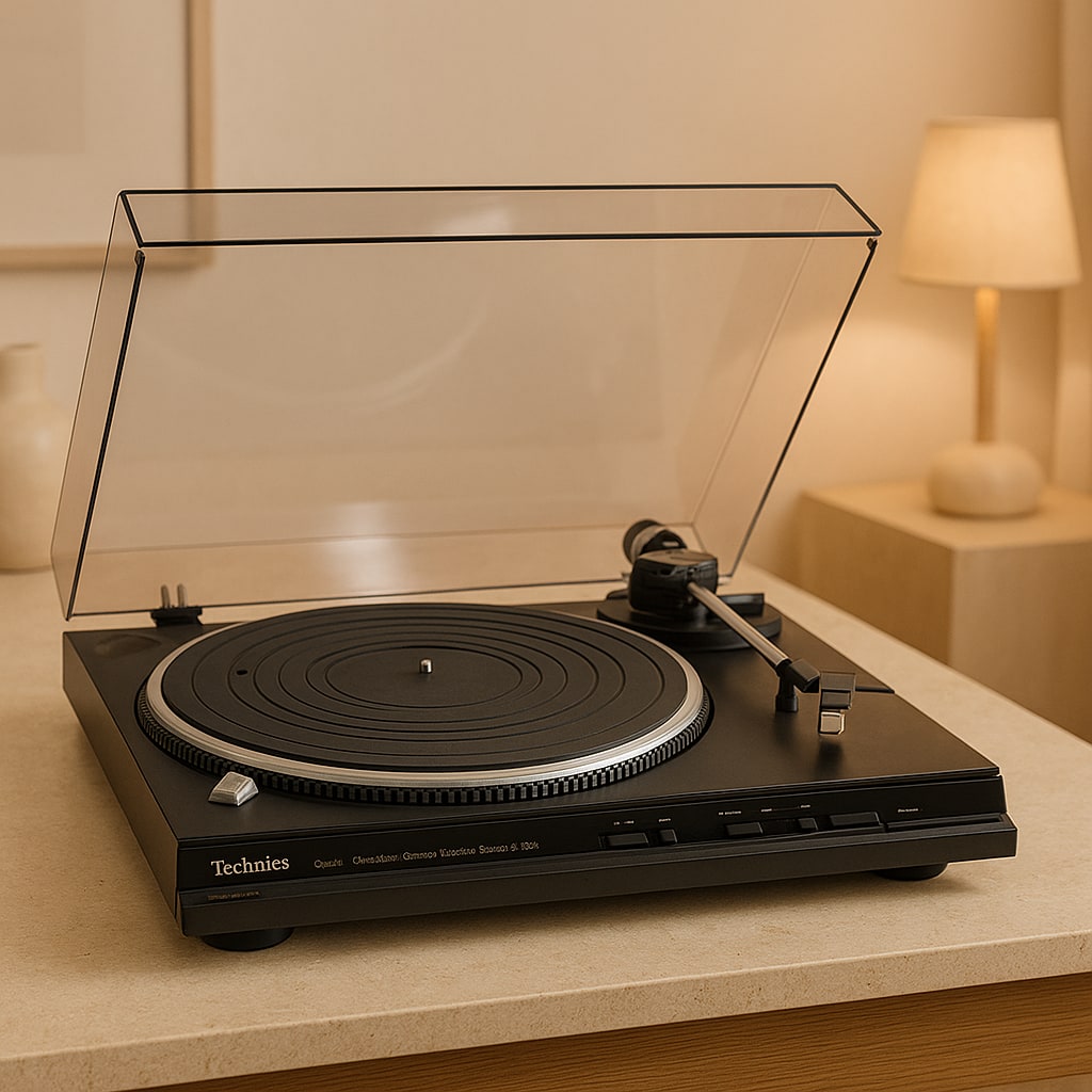 Technics SL-DD33 Rare Vintage Turntable Warranty Direct Drive Automatic