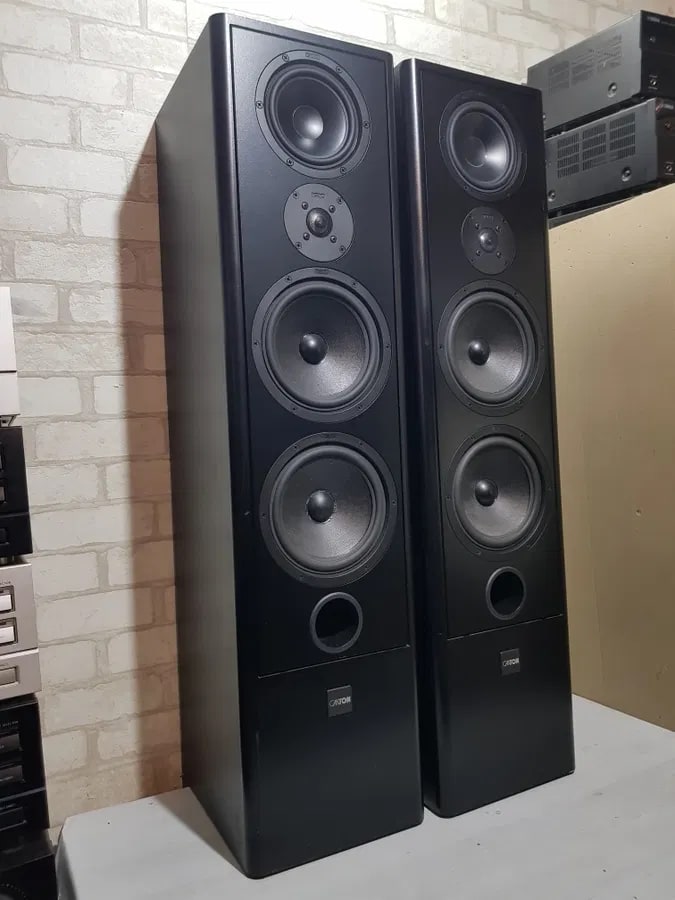 Canton Fonum 701 Rare Vintage Floorstanding Speakers Tested Hi-Fi 3-Way