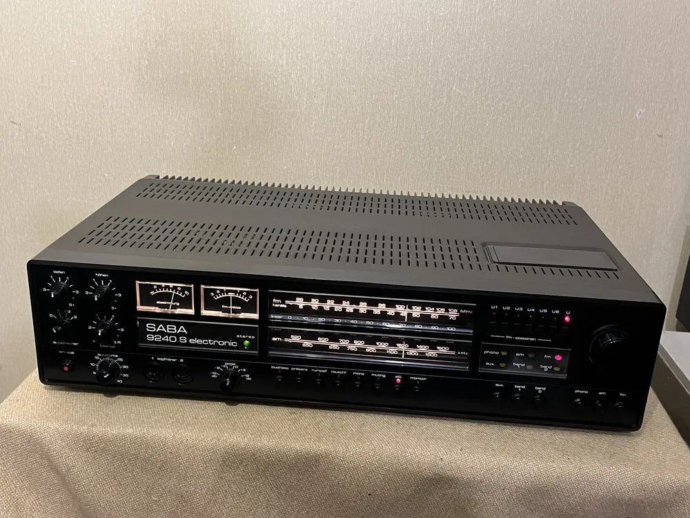 SABA 9240S Rare Vintage Stereo Receiver Hi-Fi AM FM Phono