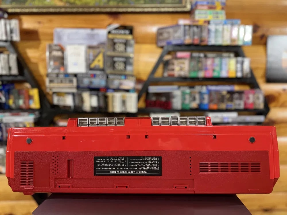 Sanyo U4 W60 Rare Vintage Japan Boombox Serviced Getto blaster Warranty Red