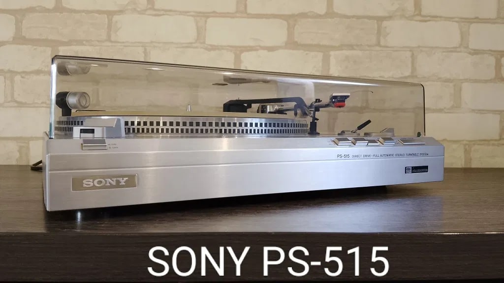 Sony PS-515 Rare Vintage Turntable Direct Drive Serviced Warranty
