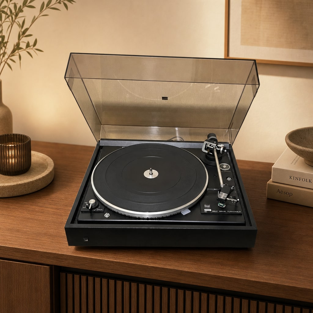 DUAL CS-510 Rare Vintage MINT Turntable Warranty Tested Belt Drive Serviced