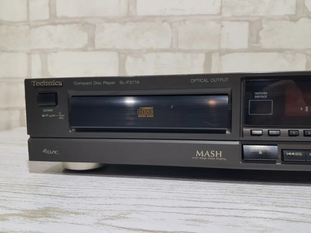 Technics SL-P377A Rare Vintage CD Player Tested Working Stereo