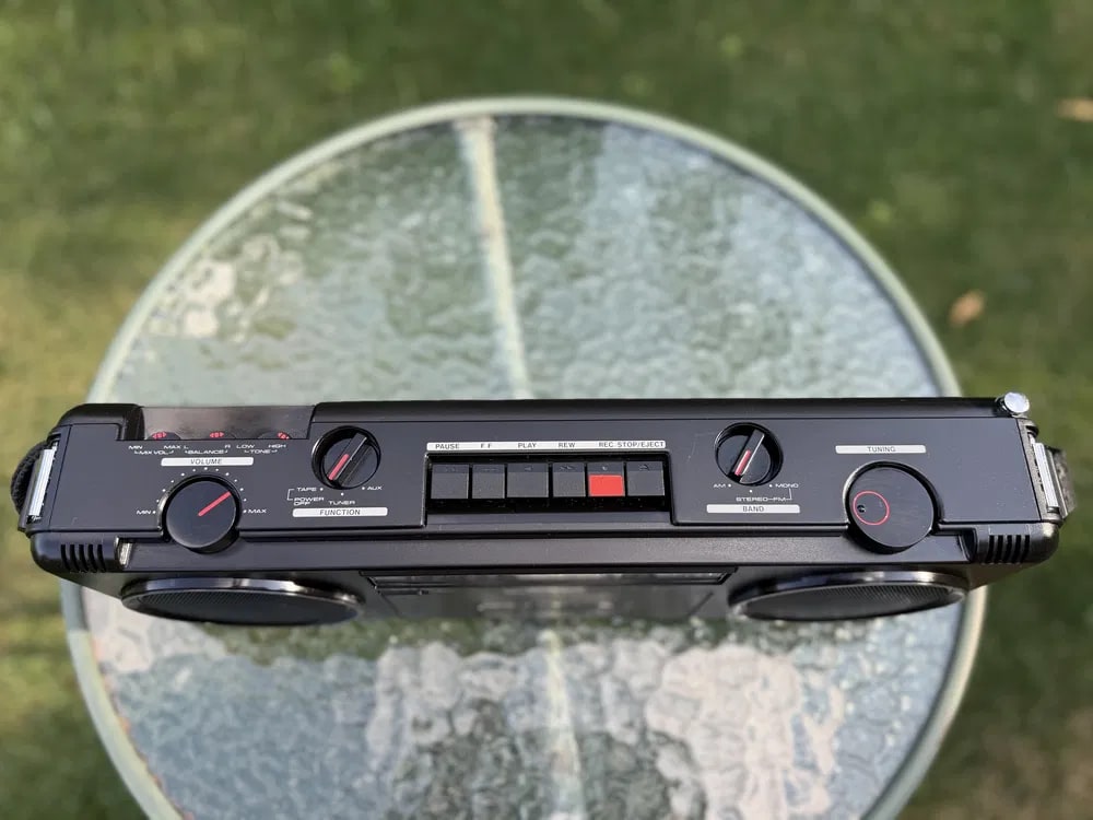 Pioneer SK-200BK Rare Vintage Boombox Tested Hi-Fi Cassette Japan Warranty