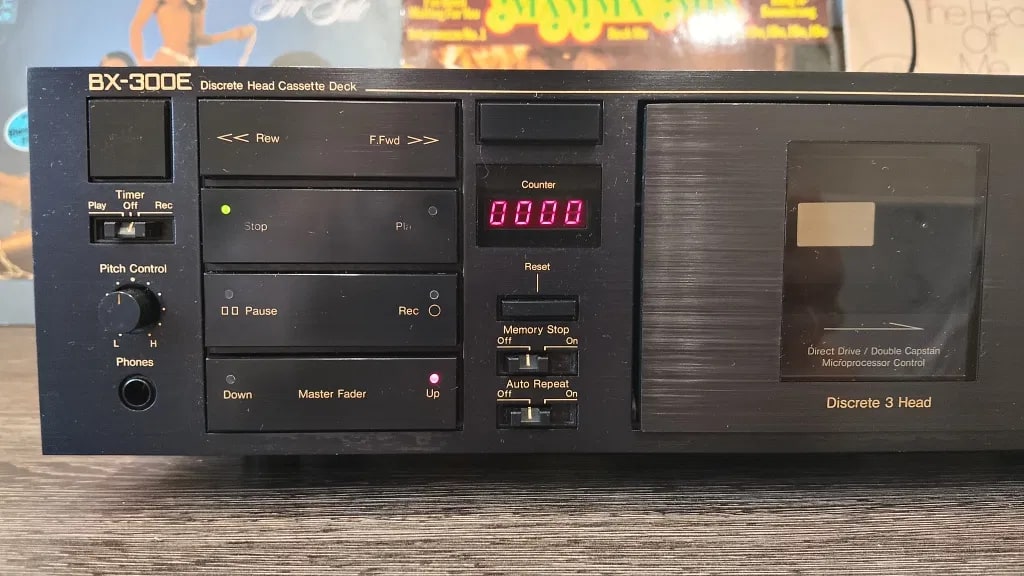 Nakamichi BX-300E Rare Vintage Cassette Deck Serviced Warranty Tested