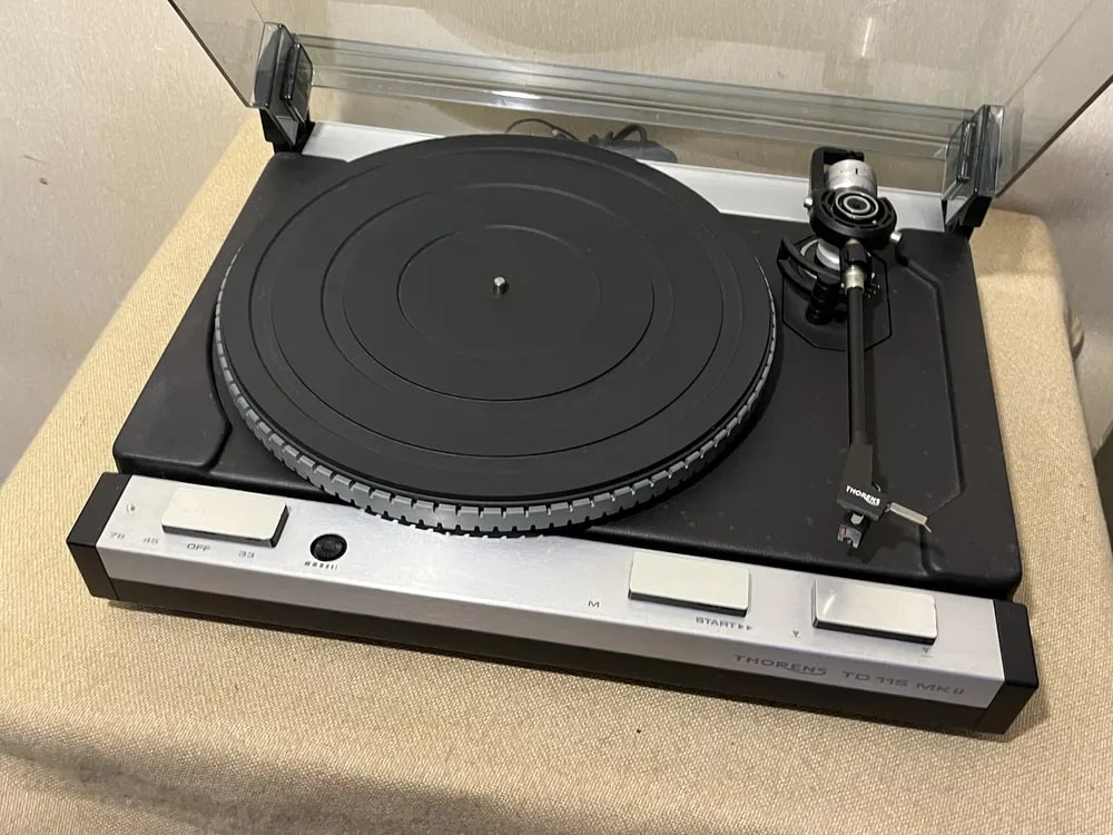 Thorens TD-115 MK2 Rare Vintage Turntable Working Hi-Fi Belt Drive
