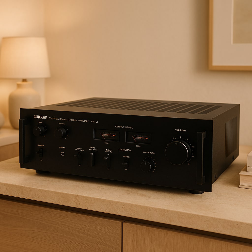 Yamaha CA-V1 Rare Vintage Stereo Amplifier Warranty Working Hi-Fi Phono