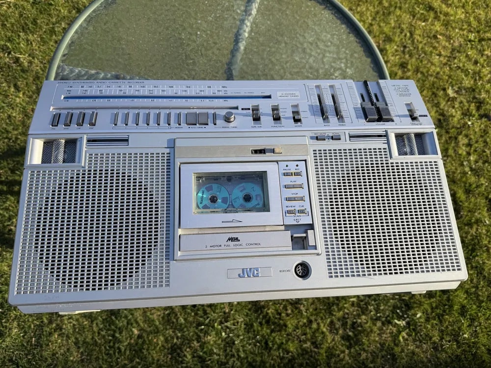 JVC M-80L Rare Vintage Boombox Getto blaster Tested Warranty