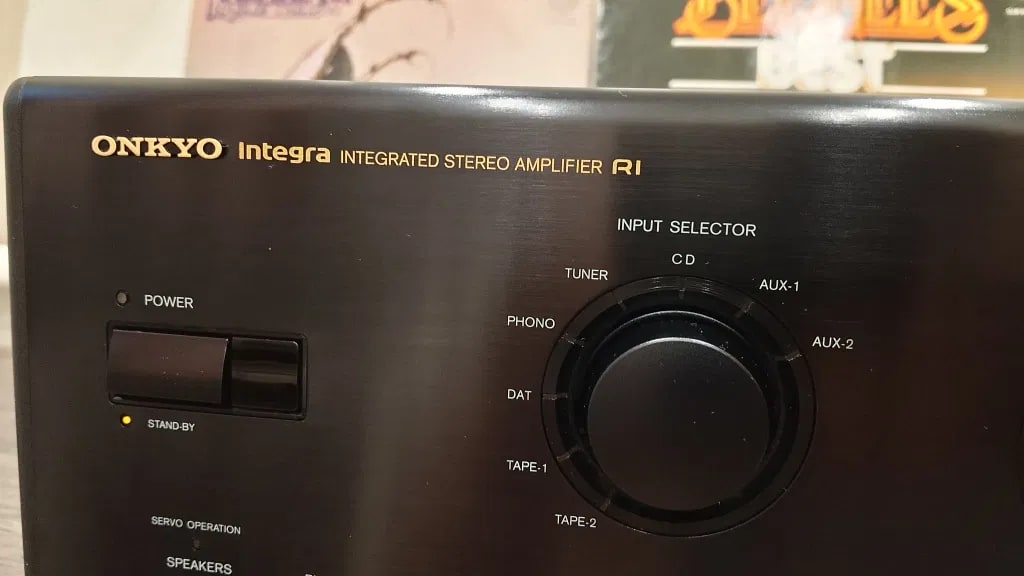 ONKYO Integra A-8850 Rare Vintage Integrated Stereo Amplifier Tested