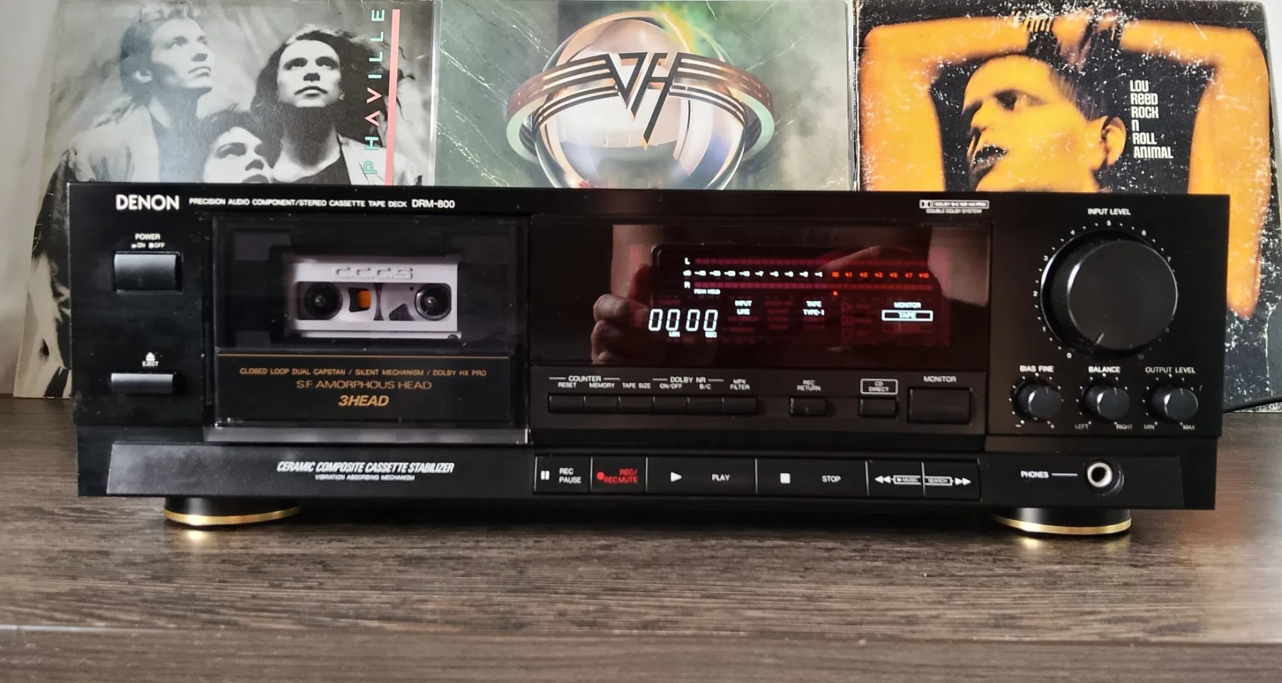 Denon DRM-800 Rare Vintage MINT Japan Cassette Deck Serviced 3-Head  Warranty