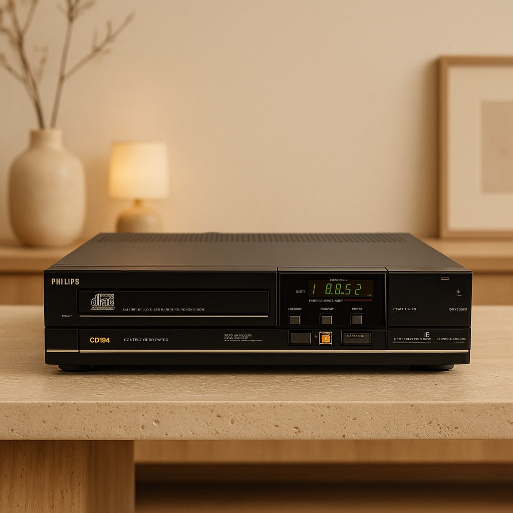 Philips CD-104 Rare Vintage CD Player MINT Tested Warranty 2x TDA1540P CDM-1