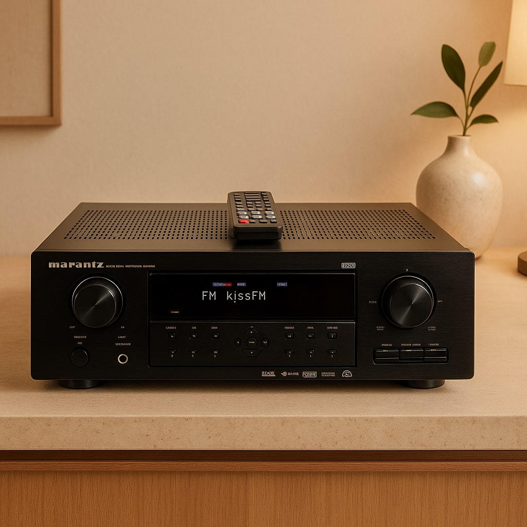 Marantz ZR6001 Rare Vintage AV MINT Receiver  Warranty Remote 7x95W Serviced