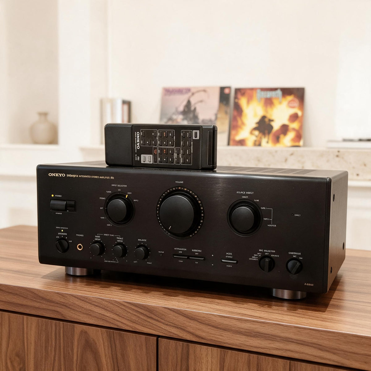 ONKYO Integra A-8850 Rare Vintage Integrated Stereo Amplifier Tested
