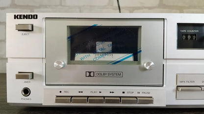 Kendo CD11 Rare Vintage Stereo Cassette Deck Japan Tested Serviced