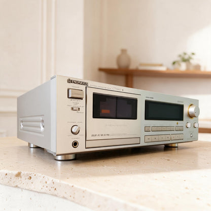 Pioneer CT-S610 Rare Vintage Stereo Cassette Deck Serviced Tested Hi-Fi