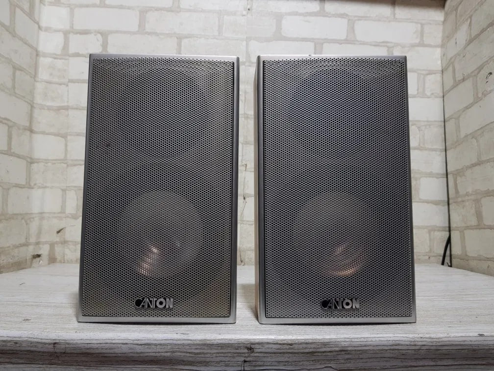 Canton GLE 401 Rare Vintage Bookshelf Speakers Tested
