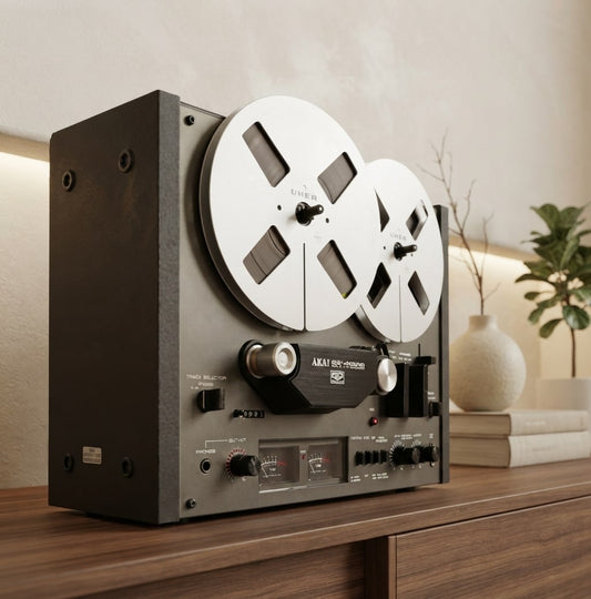 AKAI GX-4000D Rare Vintage Reel-to-Reel Tape Recorder Serviced Warranty