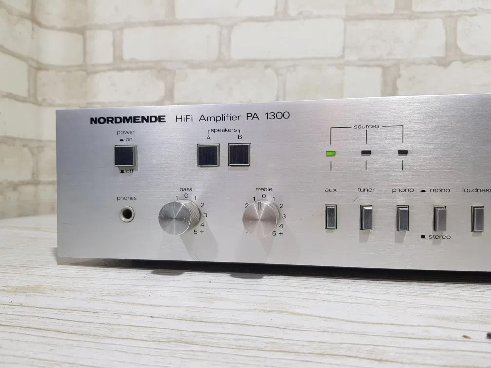 Nordmende PA-1300 Rare Vintage Integrated Stereo Amplifier Tested