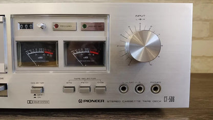 Pioneer CT-506 Rare Vintage Cassette Deck Serviced Dolby Stereo