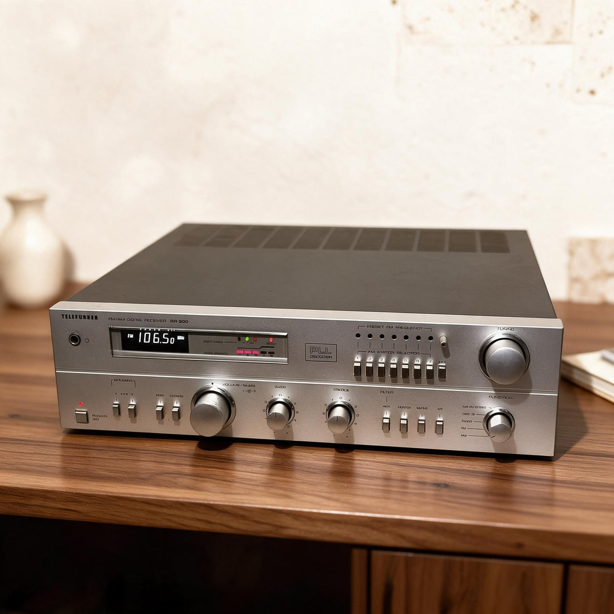 TELEFUNKEN RR-200 Rare Vintage Stereo Receiver Tested Hi-Fi