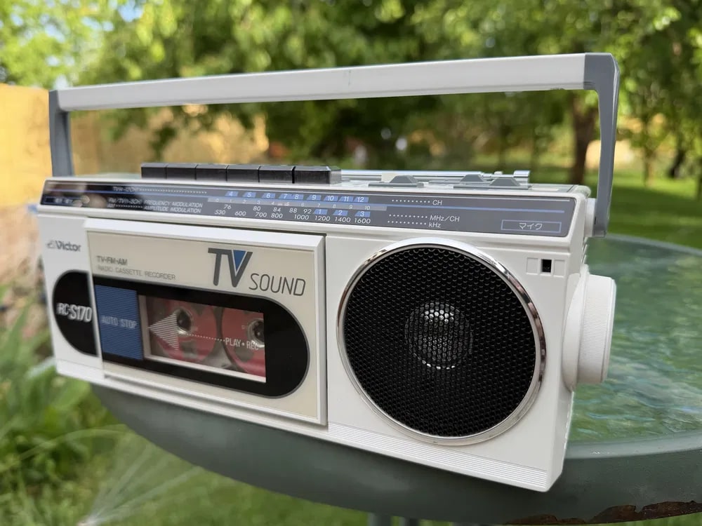 Victor RC-S170 Rare Vintage MINT Radio Cassette Boombox