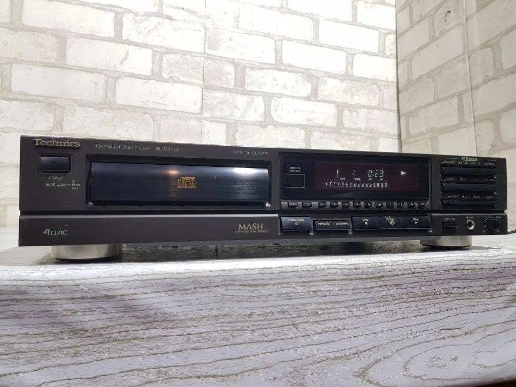 Technics SL-P377A Rare Vintage CD Player Tested Working Stereo