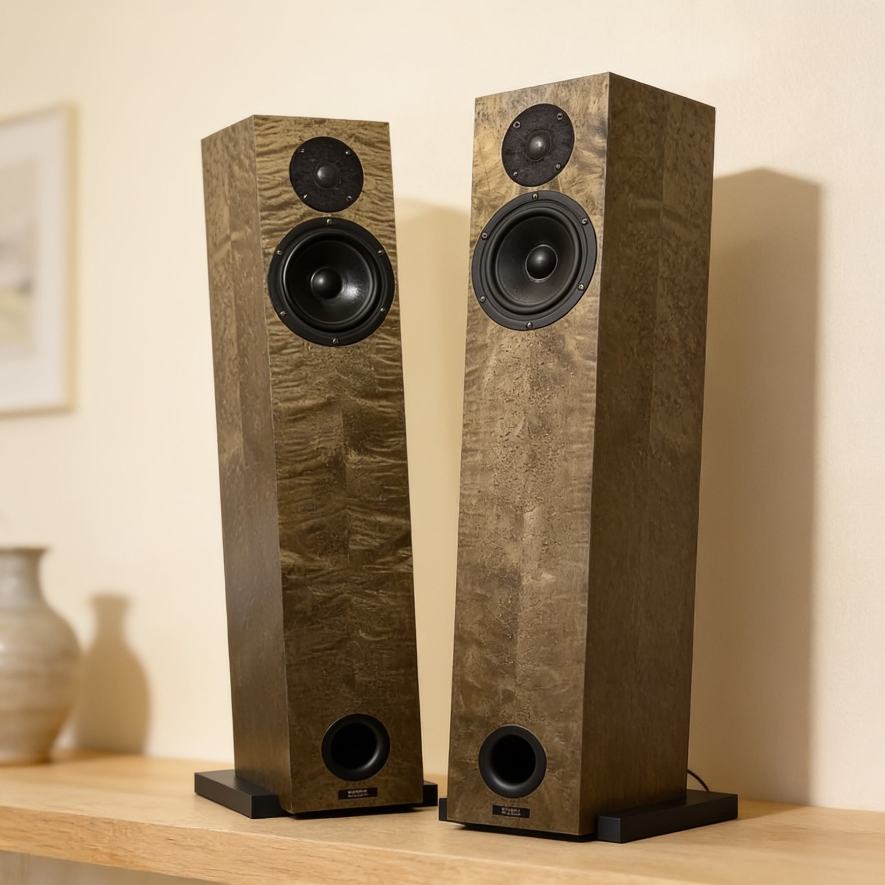 Audio Physic Tempo 2 Rare Vintage Floorstanding Speakers Tested Working Warranty