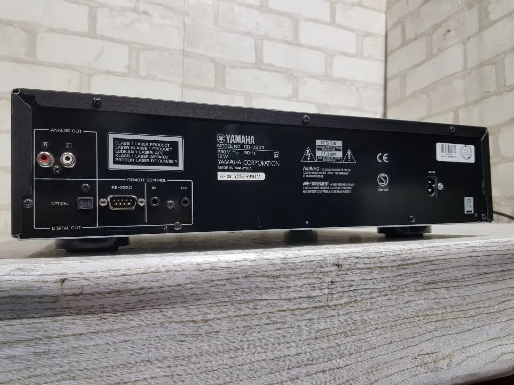Yamaha CD-C600 Rare Vintage 5-Disc CD Changer Tested Working