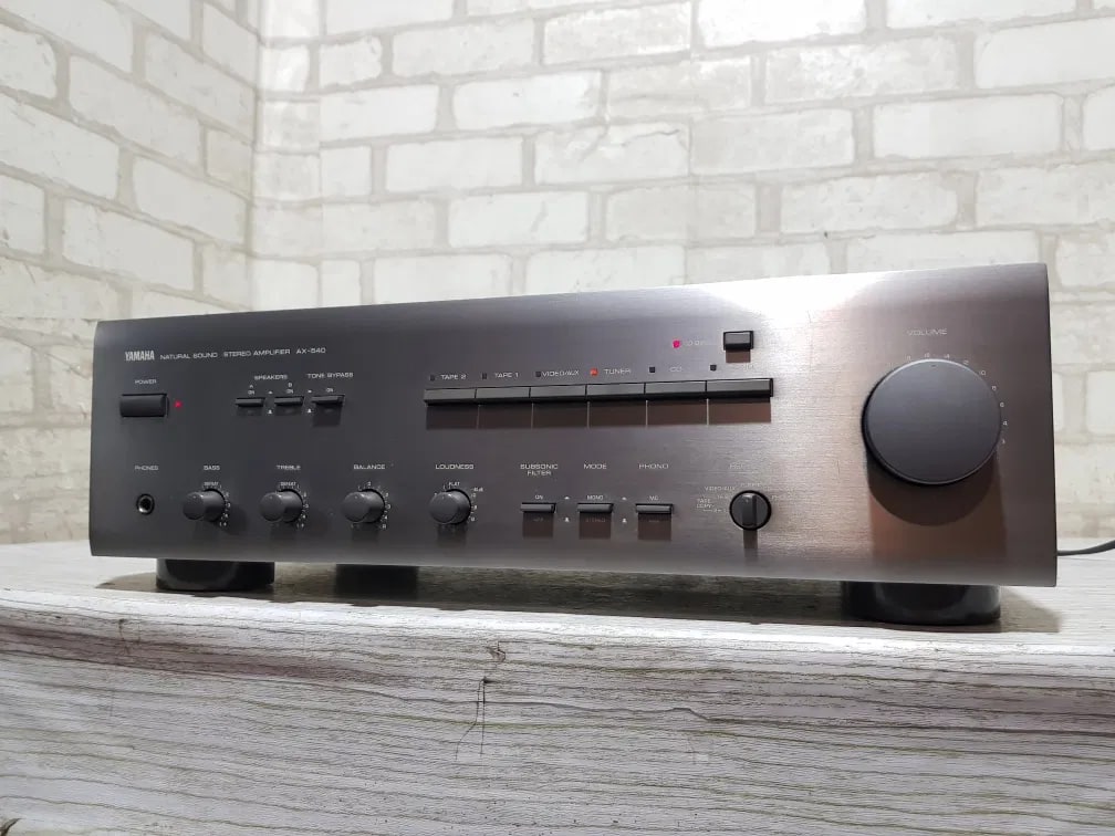 Yamaha AX-540 Rare Vintage Stereo Amplifier Tested Working Hi-Fi Japan