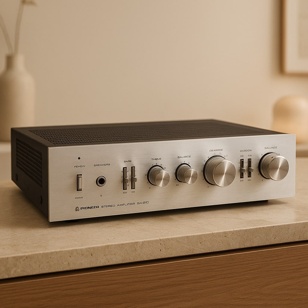 Pioneer SA-410 Rare Vintage Stereo Amplifier Warranty Hi-Fi Phono Toshiba
