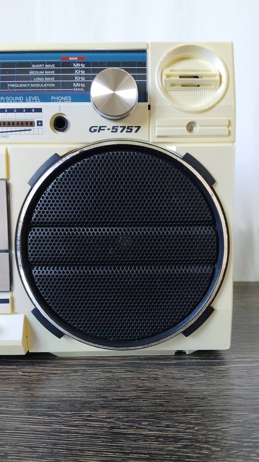 Sharp GF-5757 Rare Vintage  Boombox Cassette Ghetto blaster Serviced Warranty
