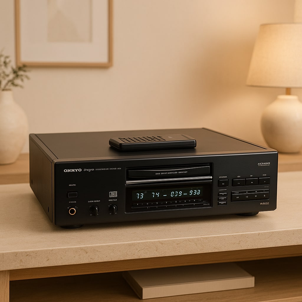 Onkyo Integra DX-6850 Rare Vintage CD Player Warranty Remote