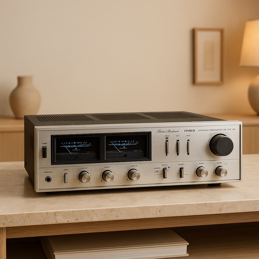 Fisher CA-120 Rare Vintage Audio MINT Amplifier Warranty Working Hi-Fi Phono