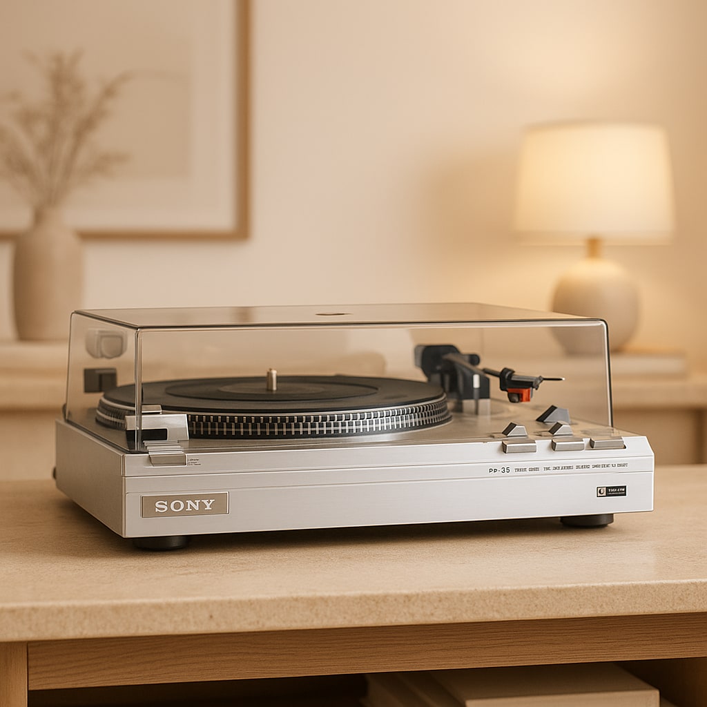 Sony PS-515 Rare Vintage Turntable Direct Drive Serviced Warranty
