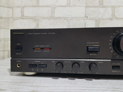 Technics SU-V460 Rare Vintage Integrated Amplifier Tested Working