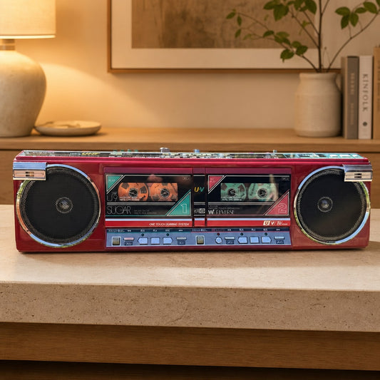 Toshiba RT-SW U9 Rare Vintage MINT Boombox Japan Getto blaster Warranty Serviced