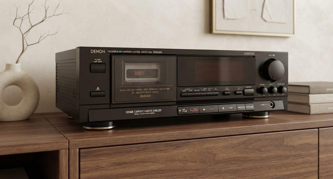 Denon DRM-800 Rare Vintage MINT Japan Cassette Deck Serviced 3-Head  Warranty