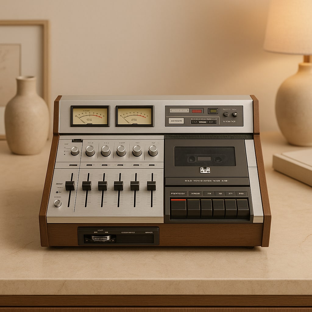 Hitachi D-3500 Rare Vintage Cassette Deck Working 3 Head Ferrite Warranty