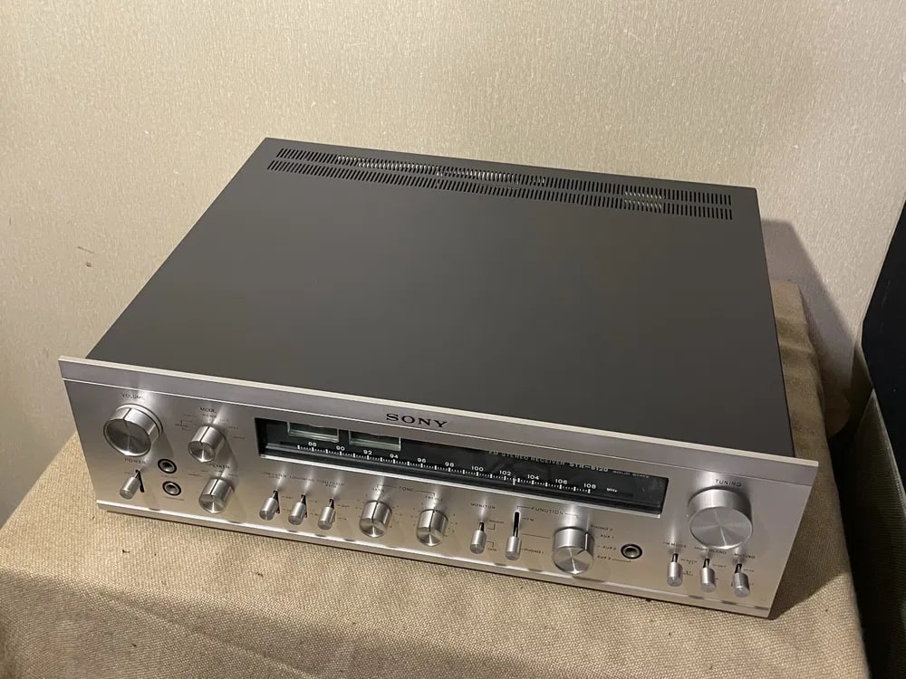 Sony STR-6120 Rare Vintage 1960s  MINT Stereo Receiver Warranty  Phono 2x60W