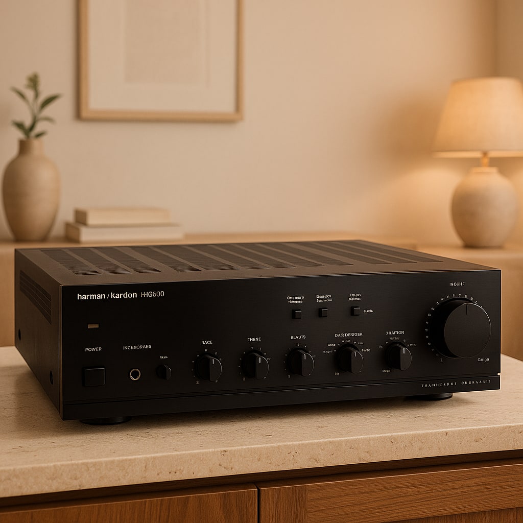 Harman Kardon HK-6500 Rare Vintage Integrated Amplifier Warranty Working Hi-Fi