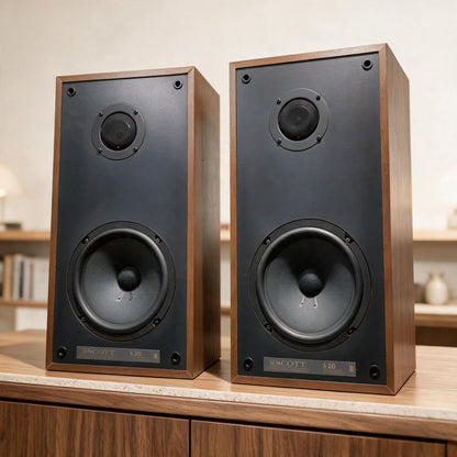 SCOTT S20 Rare Vintage Bookshelf Speakers Tested Hi-Fi Stereo