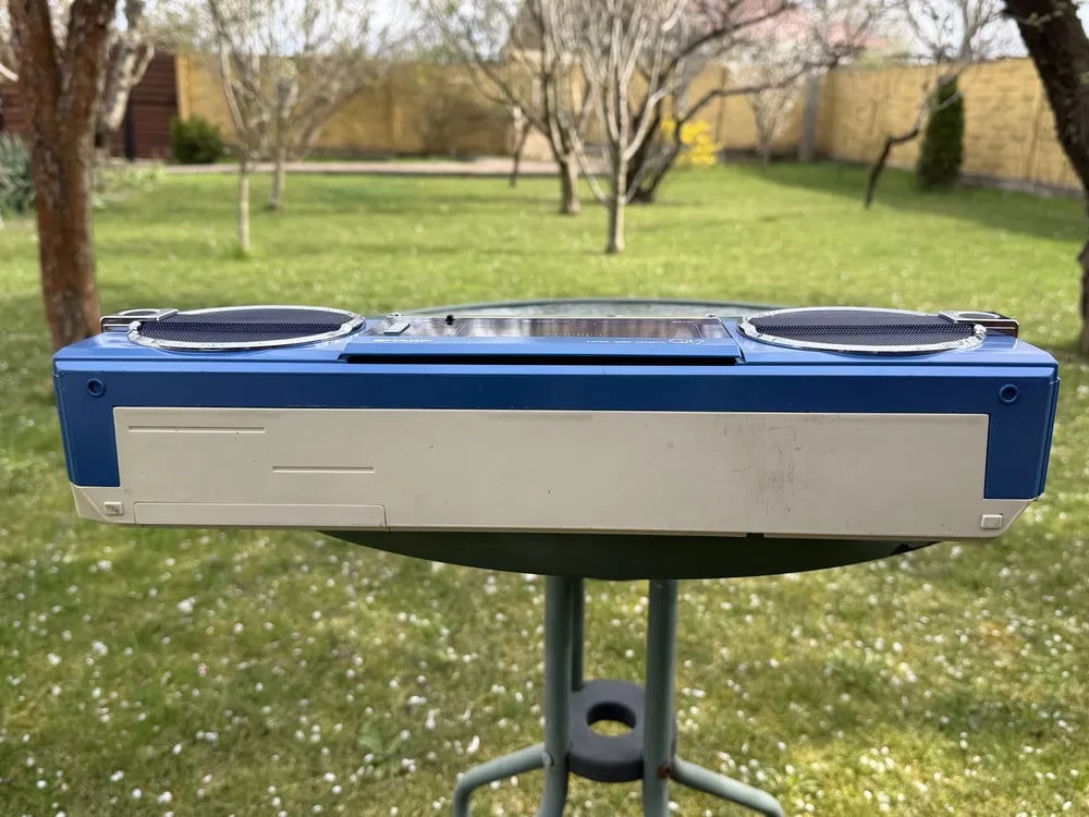 Sharp QT-7B Rare Vintage Cassette Boombox Getto blaster Tested Warranty
